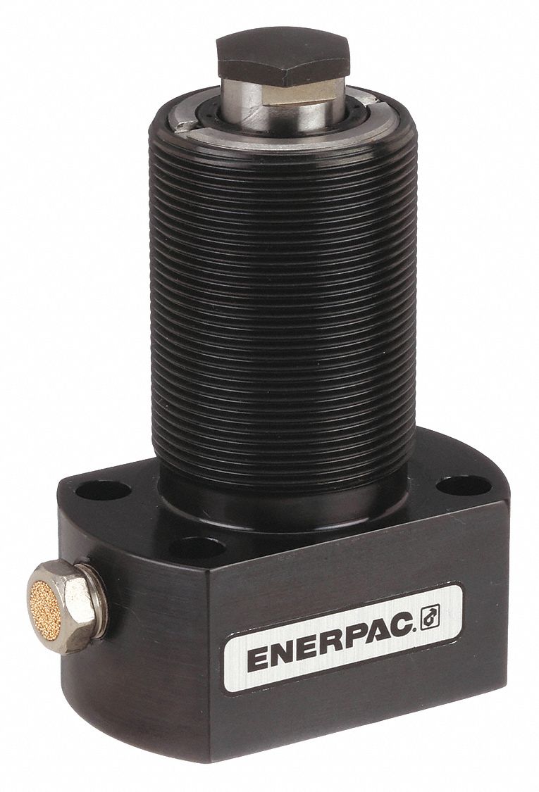 ENERPAC, 2,500 lb Max. Support Force, 3/8 in Stroke Lg, Hydraulic Work Support 5UWZ4WFL111
