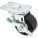 DEBRIS-RESISTANT STANDARD PLATE CASTER, 3 IN WHEEL DIAMETER, 175 LB, POLYOLEFIN, HARD