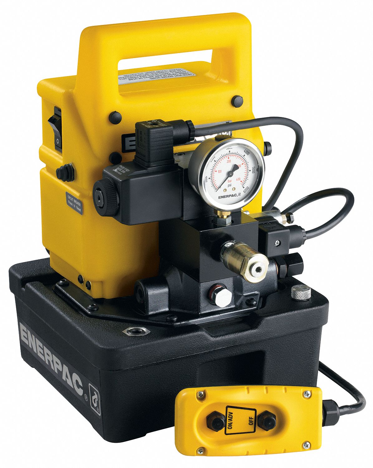 HYD ELECTRIC PUMP,.5 GAL,.5 HP,5000 PSI