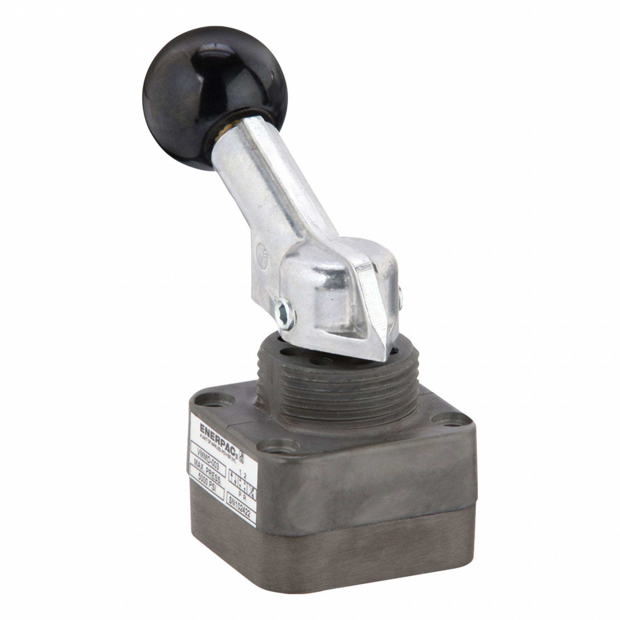 HYDRAULIC DIRECTIONAL VALVE, 4.5 GPM MAXIMUM FLOW RATE, D03 NFPA SIZE, THREE POSITIONS, ENERPAC