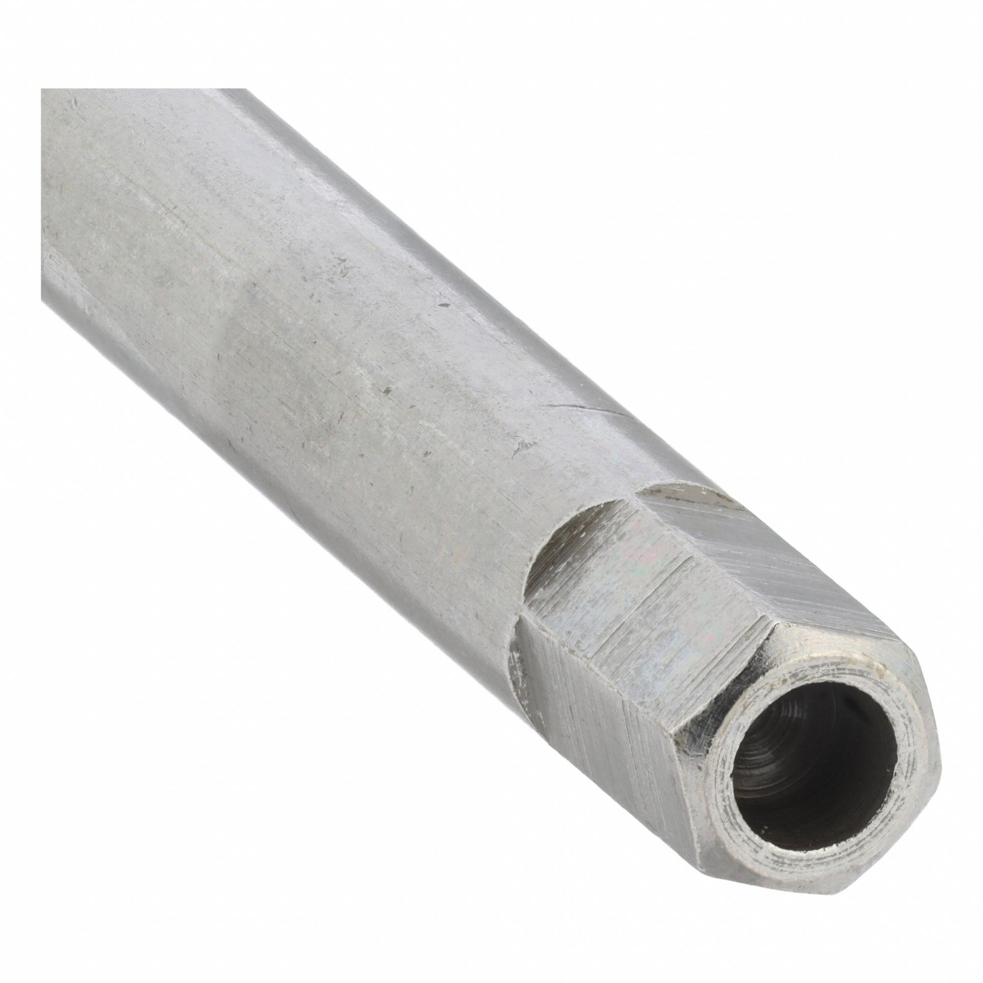 Tamper Resistant Hex Screwdriver: Security Hex Key Series, Steel, 9/32 in Tip Size