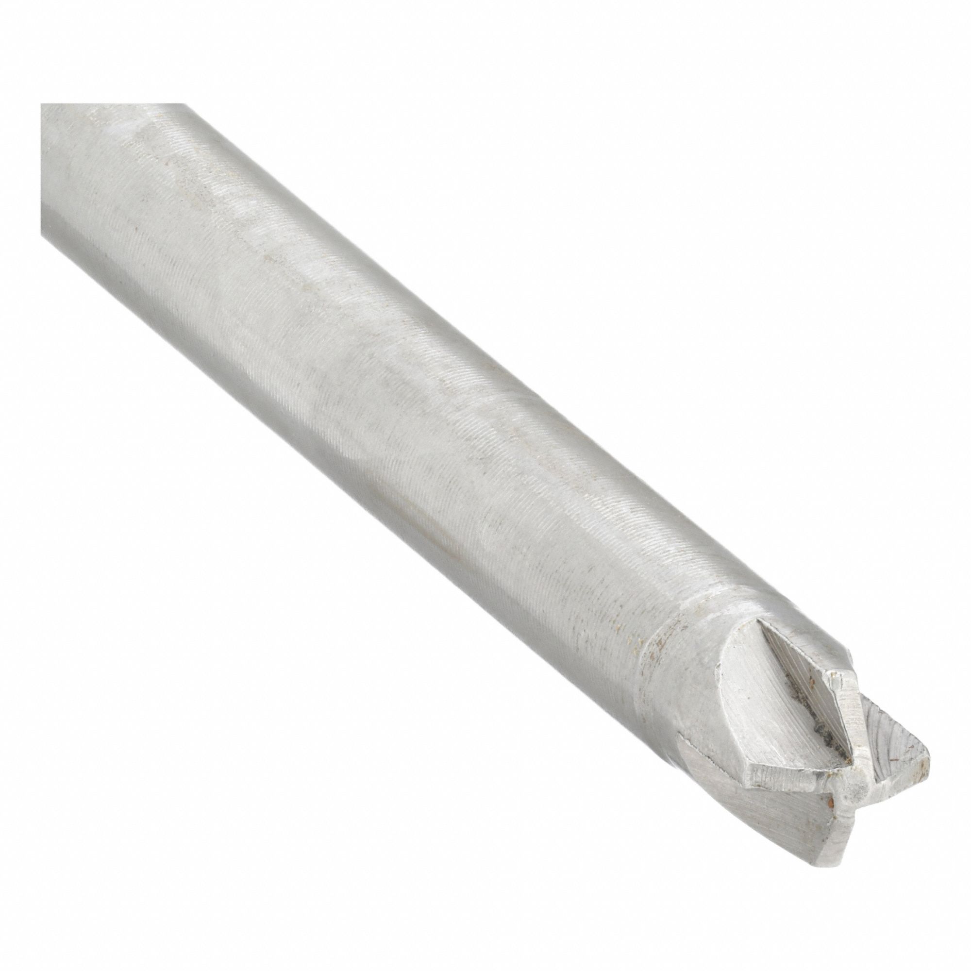 Tamper Resistant Torq-Set Screwdriver: Tee Cross Series, Steel, #8 Tip Size, 5 in Shank Lg