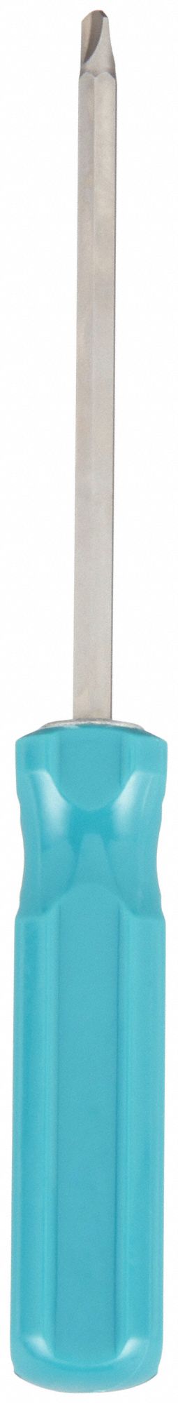 TRI-WING SCREWDRIVER, #4 TIP SIZE, 9 IN OVERALL LENGTH, ROUND