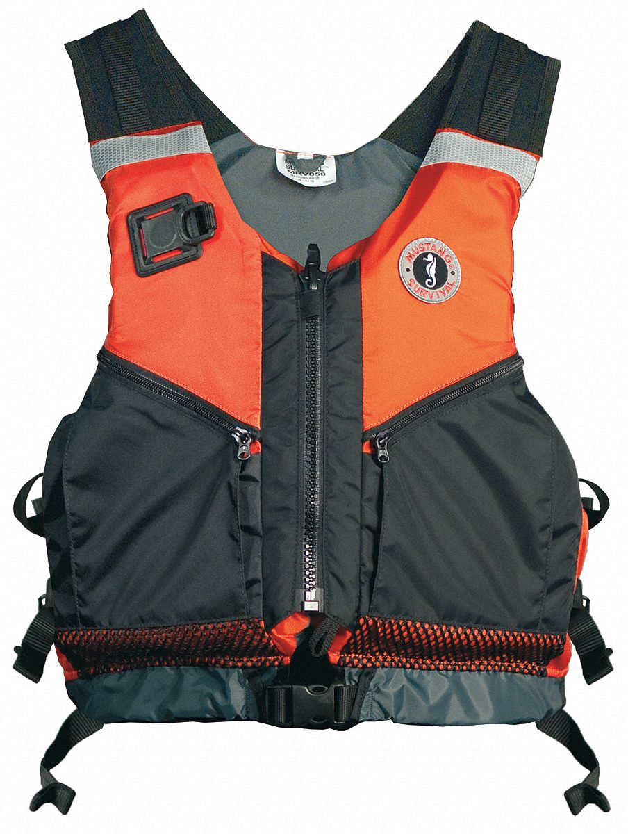 Search and Rescue Life Jacket, USCG Type III, Foam Flotation Material ...