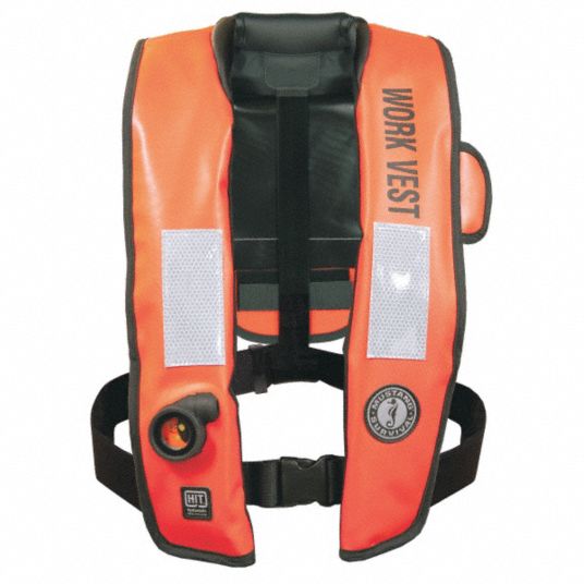 MUSTANG SURVIVAL Inflatable Life Jacket, USCG Type V, CO2 Flotation