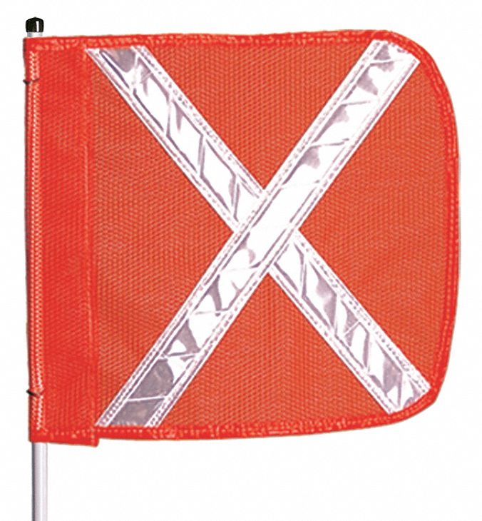 Warning Whip HD 10 Ft Includes X Flag