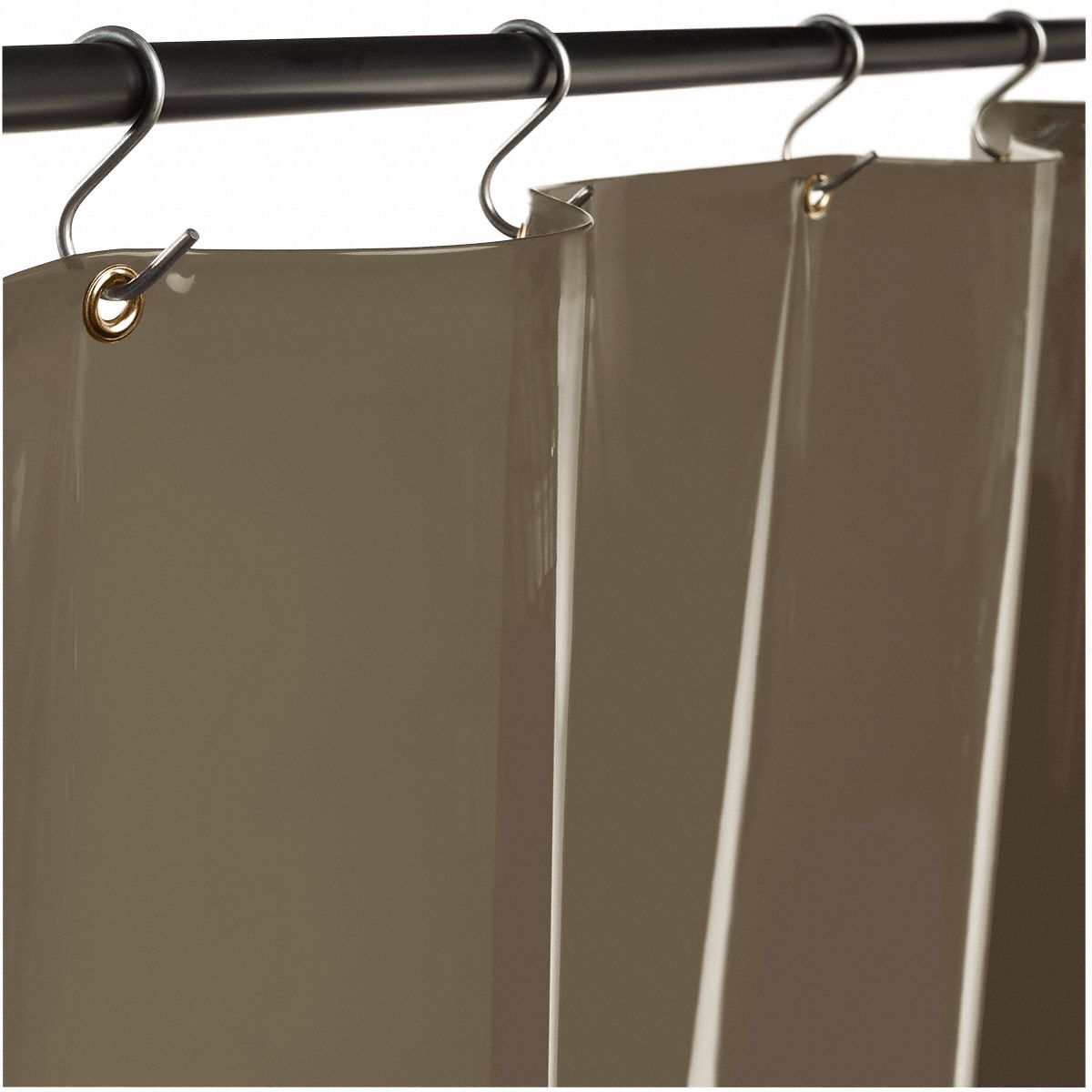 STEINER Transparent Vinyl Welding Curtain Roll, 5 ft H x 75 ftW x 0.014