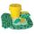 SPILL KIT, 16 GALLON ABSORBED PER KIT, GOGGLES/NITRILE GLOVES, YELLOW