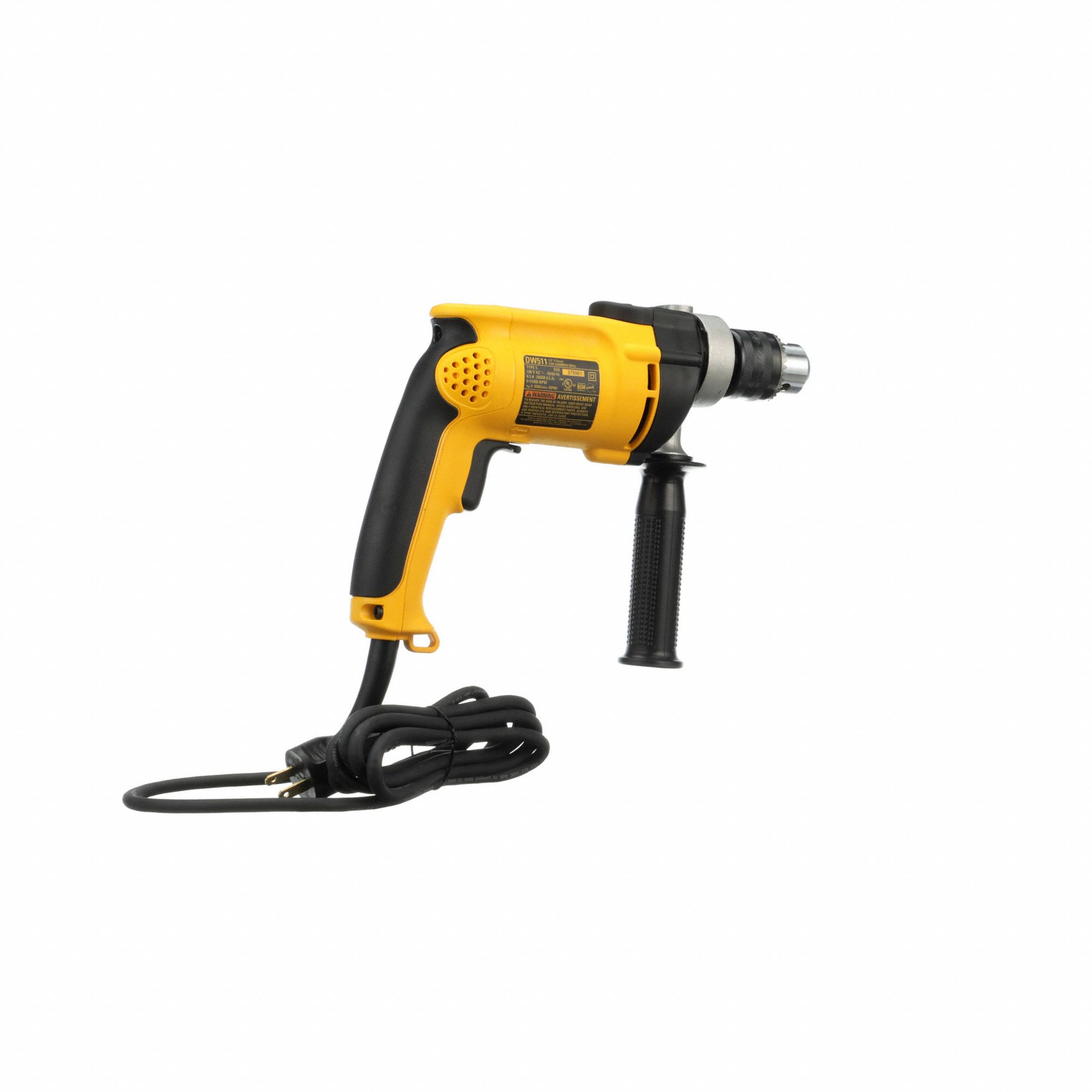 DEWALT, 18V, 1/2 in Chuck, Cordless Hammer Drill - 3HFV8