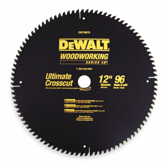Circular Saw Blade, 12 in Blade Dia. Grainger