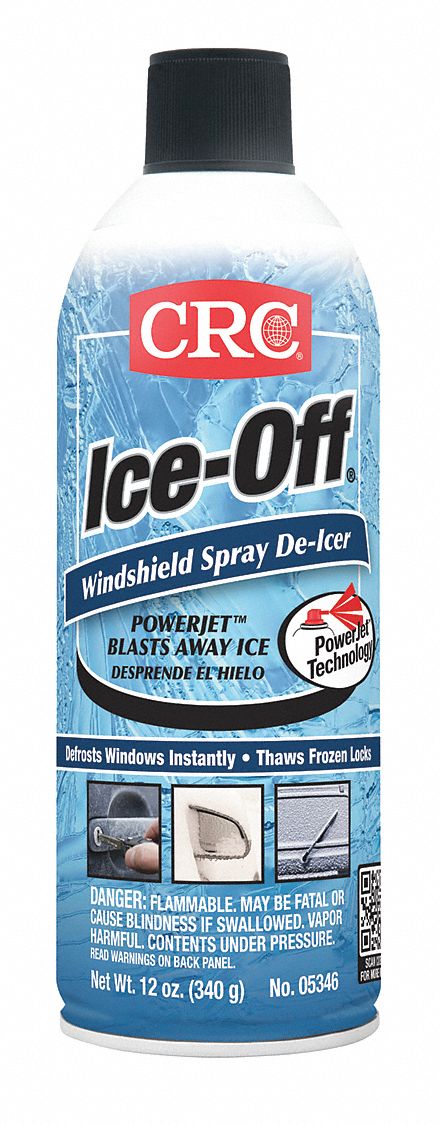 Windshield De-Icer, 12 Oz. Can