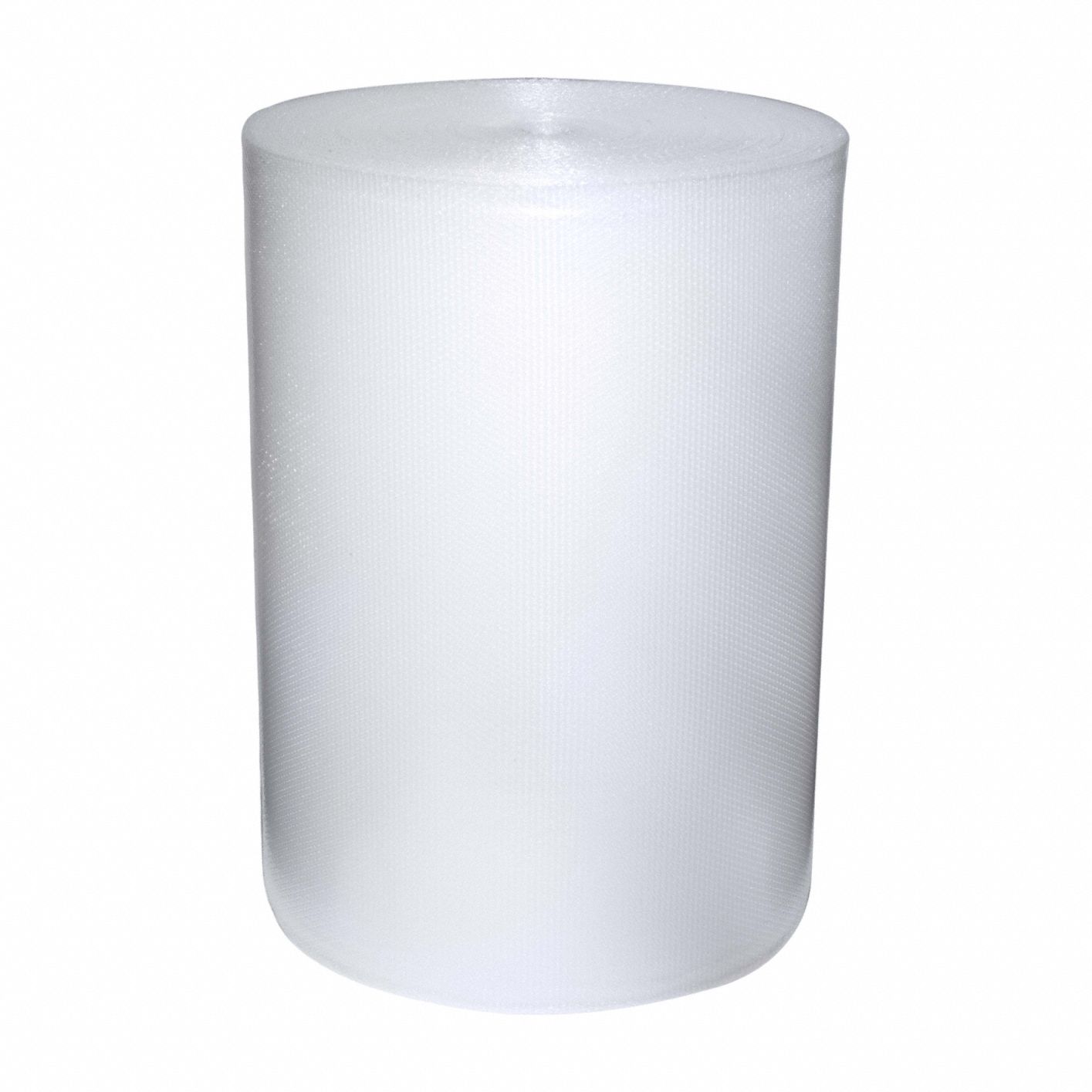 Bubble Roll: 3/16 in Bubble Size, 48 in Roll Wd, 750 ft Roll Lg, Clear, Perforated