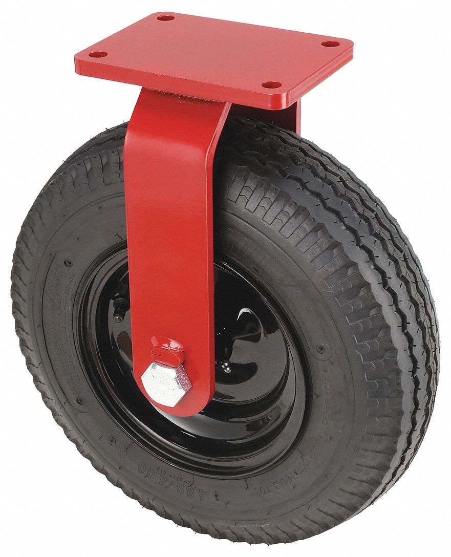 RIGID PNEUMATIC CASTER,16 IN.,960 LB.