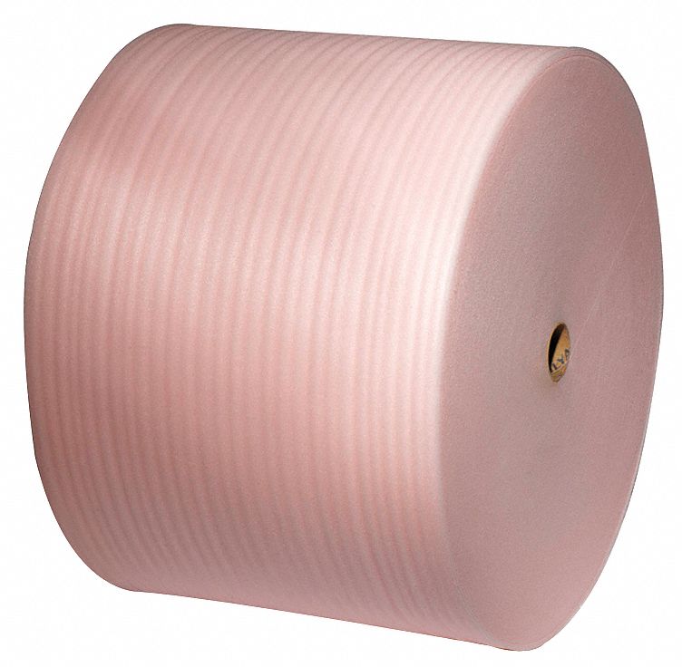 Anti-Static Shipping Foam Rolls, 1/8 Thick, 12 x 550