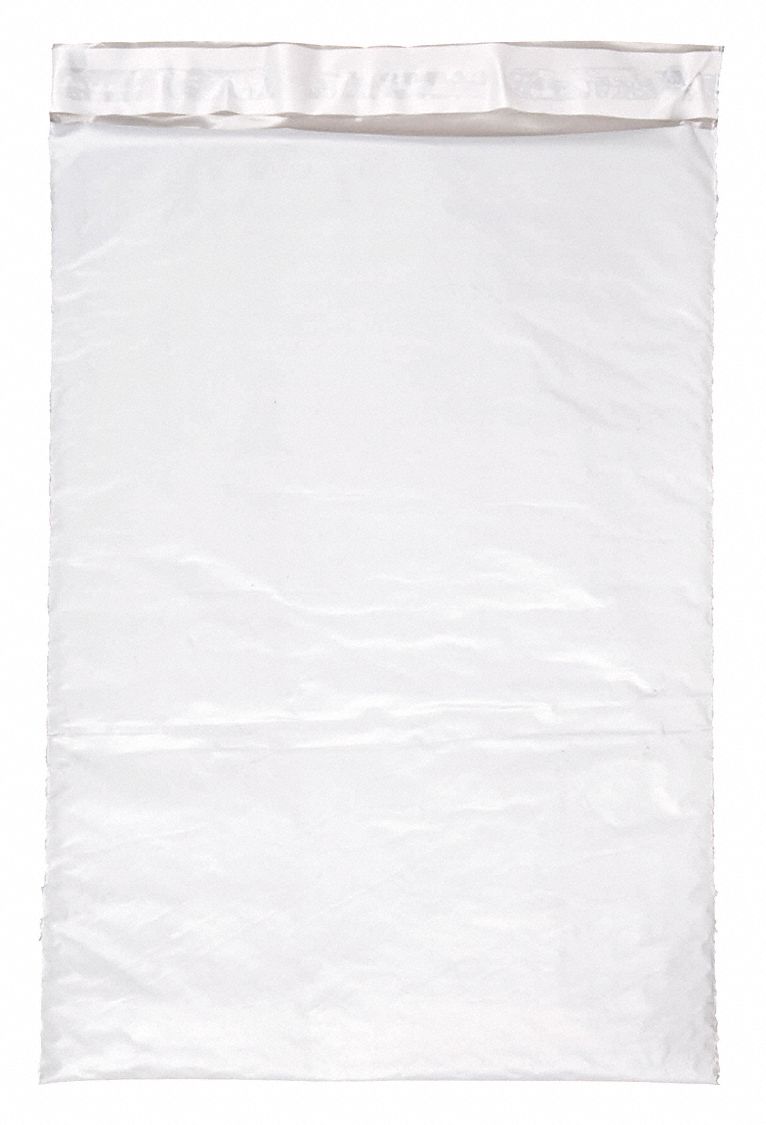 Mailer Envelopes: 9 1/2 in x 14 1/2 in, 9 1/4 in x 13 1/2 in, #4, White, 100 PK