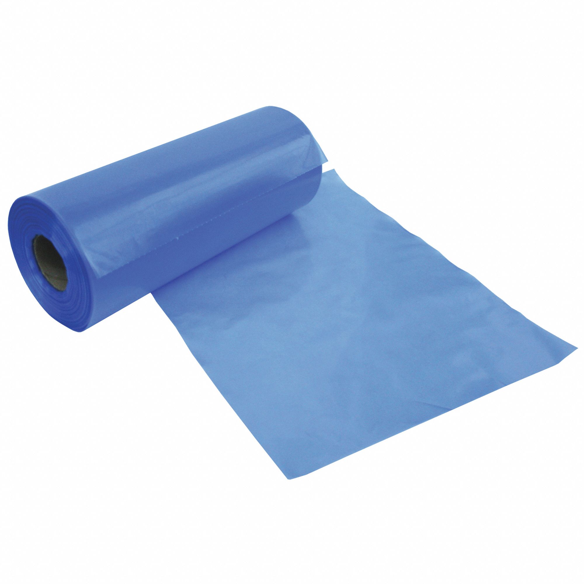 Packaging Bag: 4 mil Thick, 24 in Wd, 36 in Lg, Blue, Roll, Low Density Polyethylene (LDPE), 200 PK
