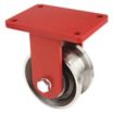 Extra-Heavy-Duty Dual-Flange Track-Wheel Plate Casters