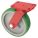 STANDARD PLATE CASTER, 10 IN WHEEL DIAMETER, 2200 LB, 11½ IN MOUNTING H, SWIVEL CASTER