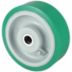 Polyurethane Tread on Iron Core Wheels