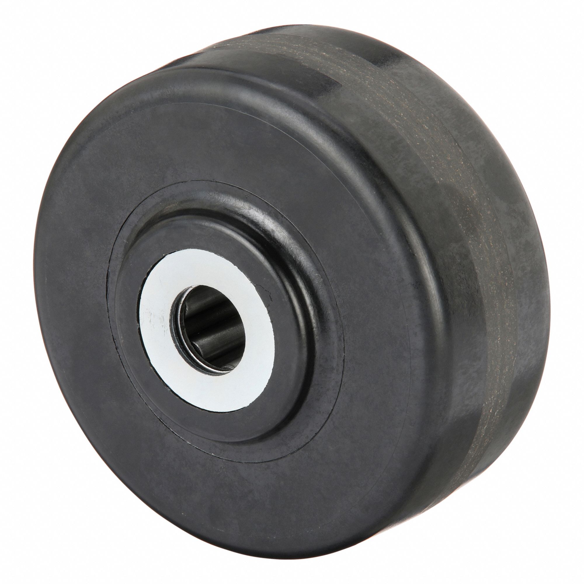 Caster Wheel: 6 in Wheel Dia., 2 1/2 in Wheel Wd, Phenolic, 1, 800 lb Load Rating