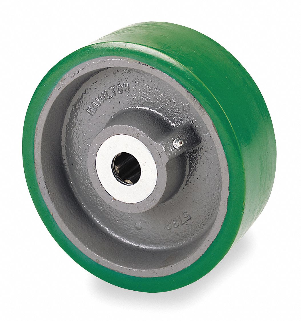 GRAINGER APPROVED Caster Wheel, 2200 lb. Load Rating, 6