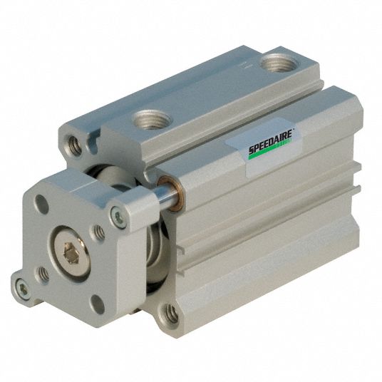 SPEEDAIRE, 50 mm Air Cylinder Bore Dia., 100 mm Stroke, Air Cylinder 5YDJ7CDQMA50100 Grainger