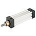 Double Acting Aluminum  NFPA Air Cylinder, NFPA MX5/MS4 Mount