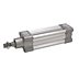 Double Acting Aluminum  ISO Air Cylinder, ISO MX0 Mount