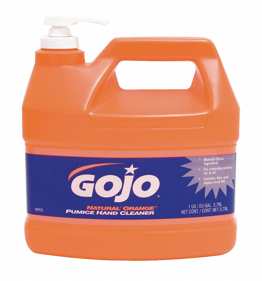 GOJO Hand Soap, Citrus, 1 gal. Pump Dispenser 12V409095504 Grainger