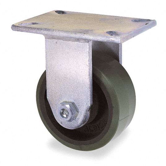 Caster,10 In,Rigid - Grainger