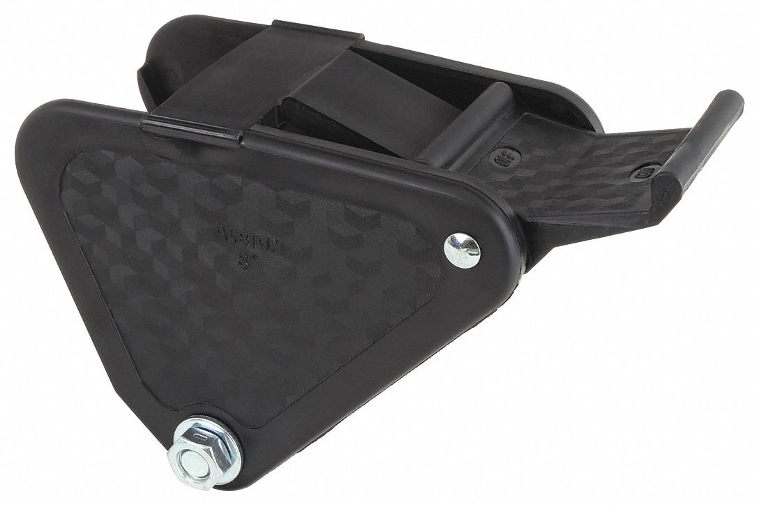 CASTER BRAKE KIT, FACE CONTACT BRAKE, NO LOCK INCLUDED, FOR 8 IN WHEEL DIA, STEEL