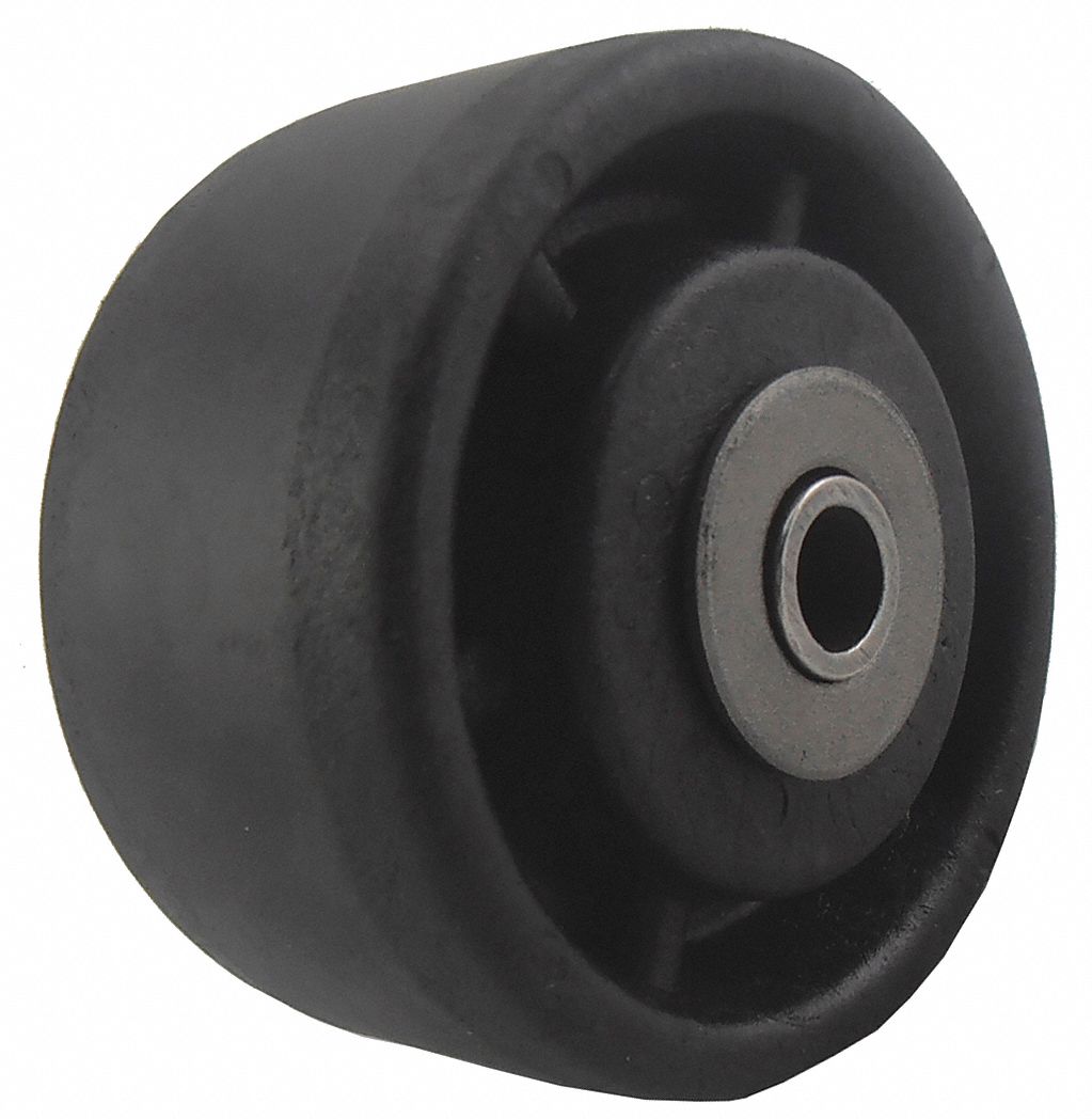 Caster Wheel 4 dia 800 lb Black