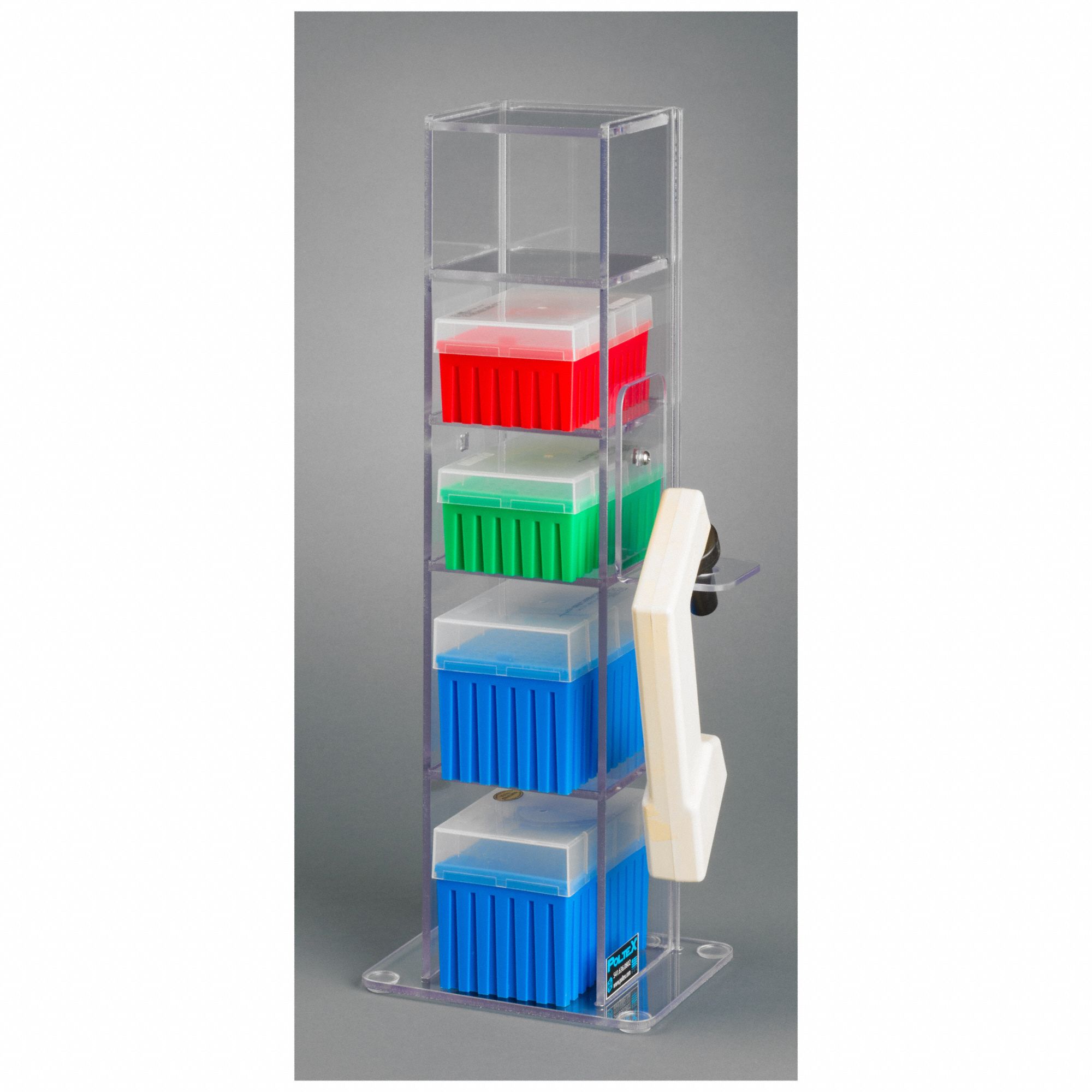 6 3/4 in Overall Wd, 20 3/4 in Overall Ht, Lab Bench Vertical Organizer