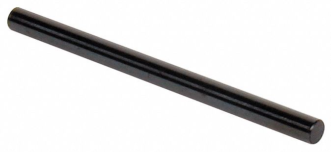 Class ZZ No-Go Pin Gauge: 0.1160 in Dia, 0.00020 in Tolerance, Steel, Black Oxide