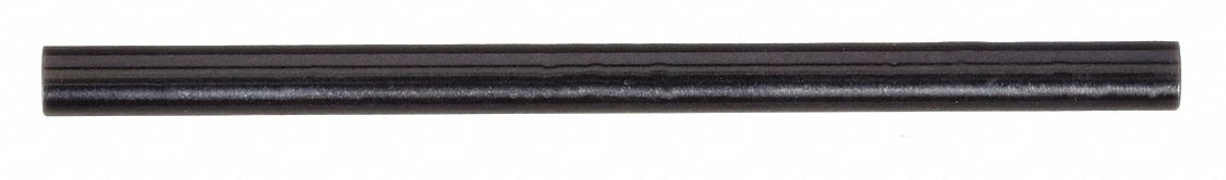 CLASS ZZ NO-GO PIN GAUGE, 0.1300 IN DIAMETER, 0020 IN TOLERANCE, STEEL, BLACK OXIDE