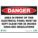 SIGN DANGER ELECTRICAL PANEL 10X14