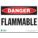 10X14 INFLAMMABLES SA DE DANGER DE