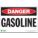 SIGN DANGER GASOLINE 7X10 SA