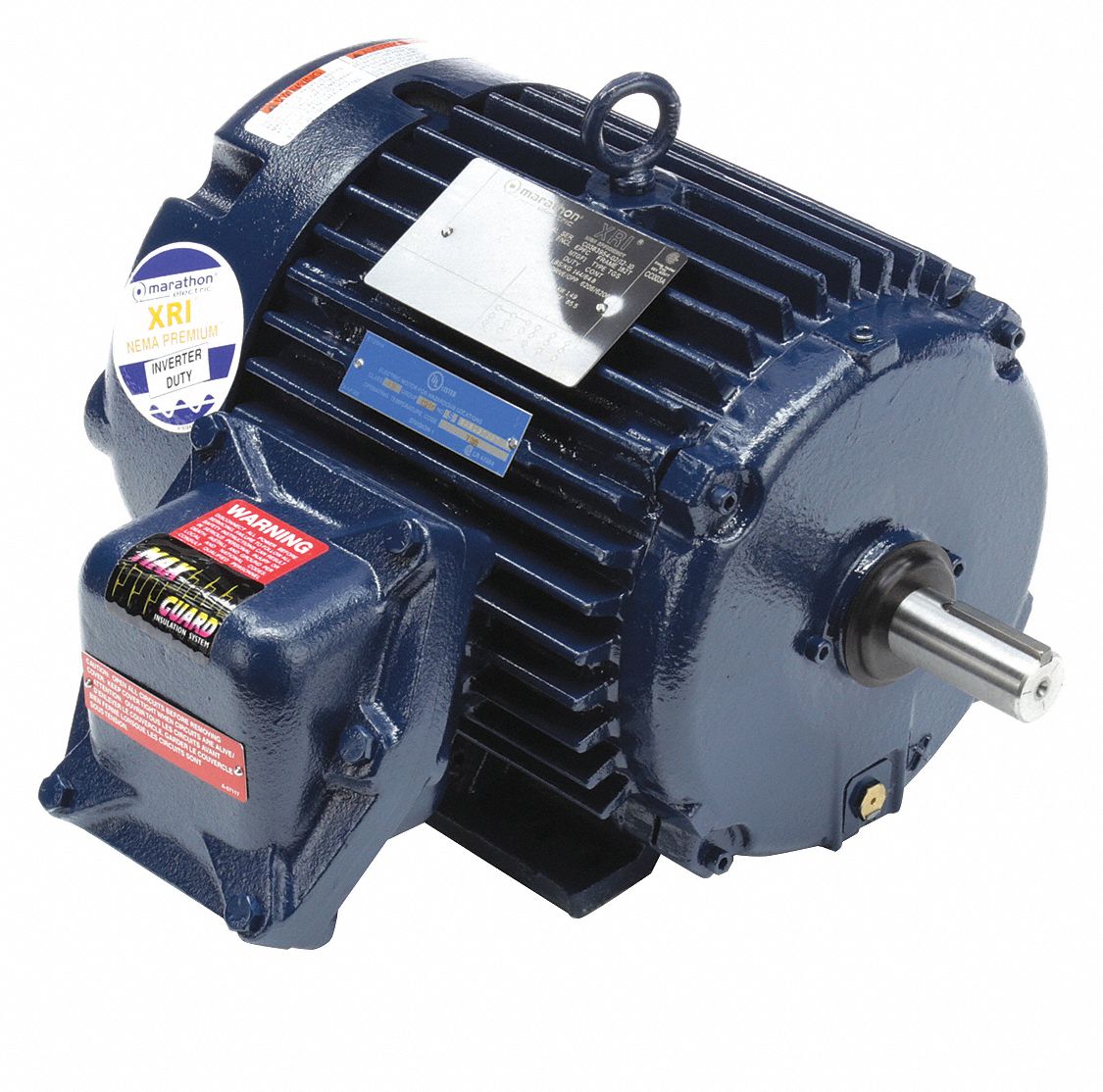 Hazardous Location Motor: Division I, Class I/Class II, Rigid Base, 3 hp Horsepower