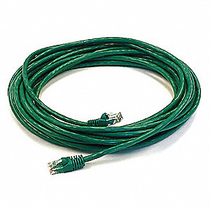 PATCH CORD,CAT5E,25FT,GREEN