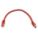 VOICE AND DATA PATCH CORD, ROUND, 24 AWG, RED, 2290, 1 FT OVERALL L, 6, UNSHIELDED, PVC