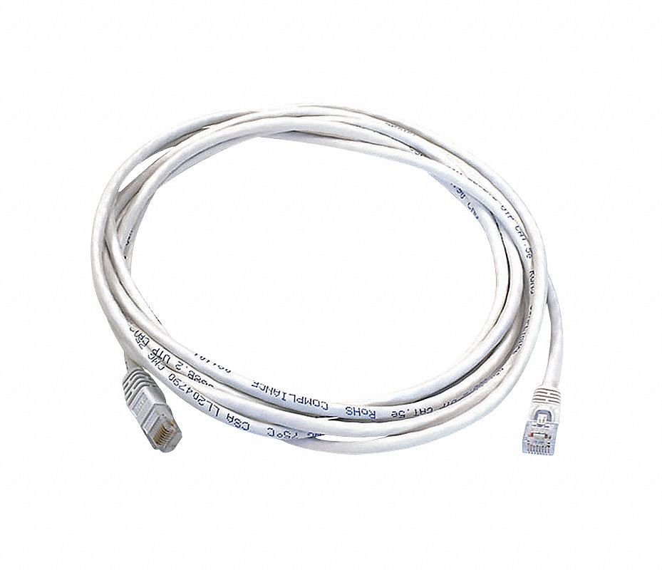 MONOPRICE Cable 6, 10 pies, RJ45, RJ45, Color Blanco Cables de Conexión de Voz y