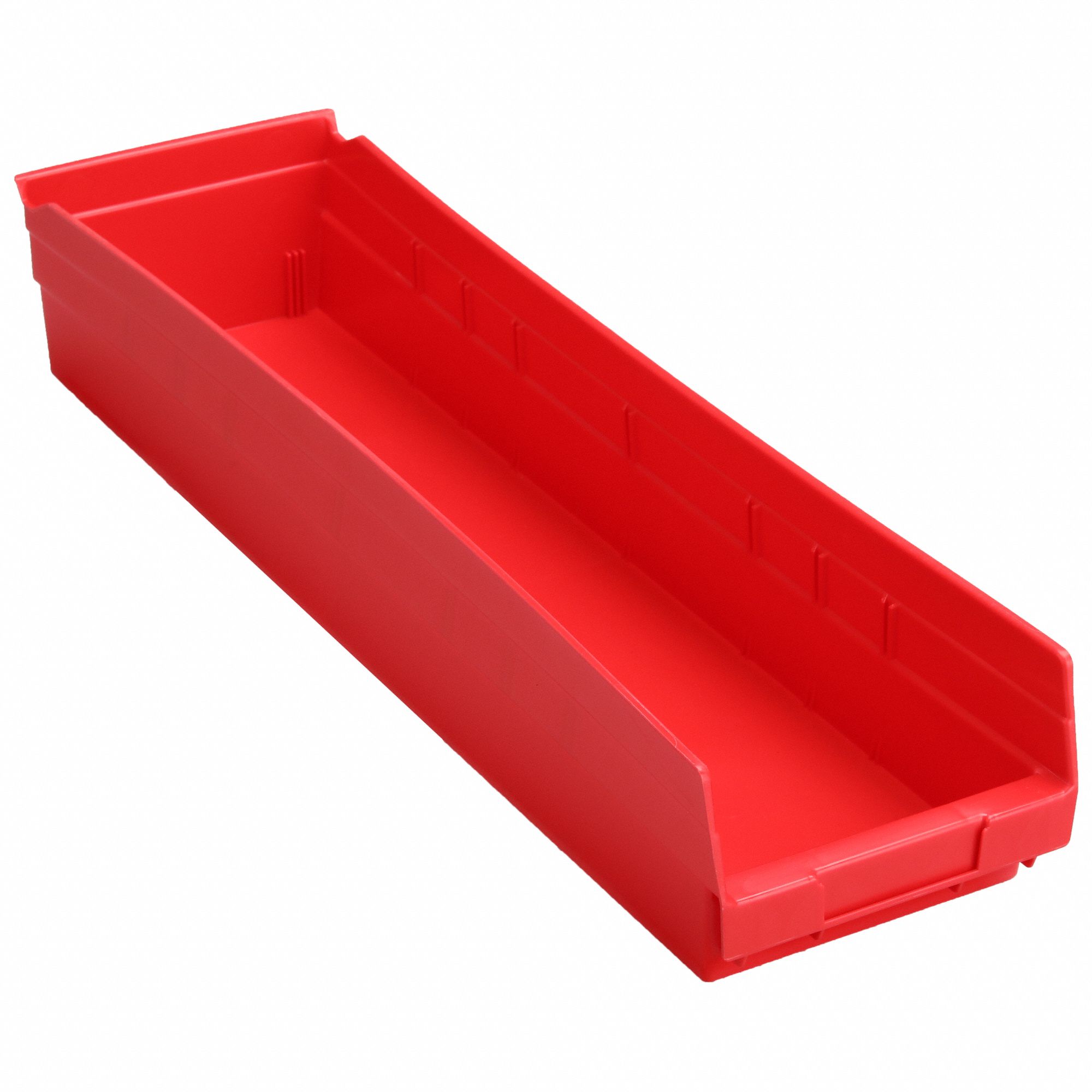 BIN SHELF 23.625 X 6.625 X 4 RED