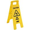 Caution: Wet Floor Folding Signs image