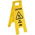 Caution: Wet Floor Folding Signs