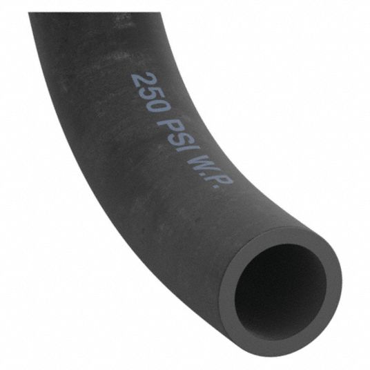 CONTINENTAL, 1/4 in Hose Inside Dia., Black, PushOn Hose 5W553