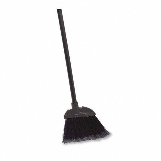 Rubbermaid 7 1/2 Front of House Angled Lobby Broom with Dustpan