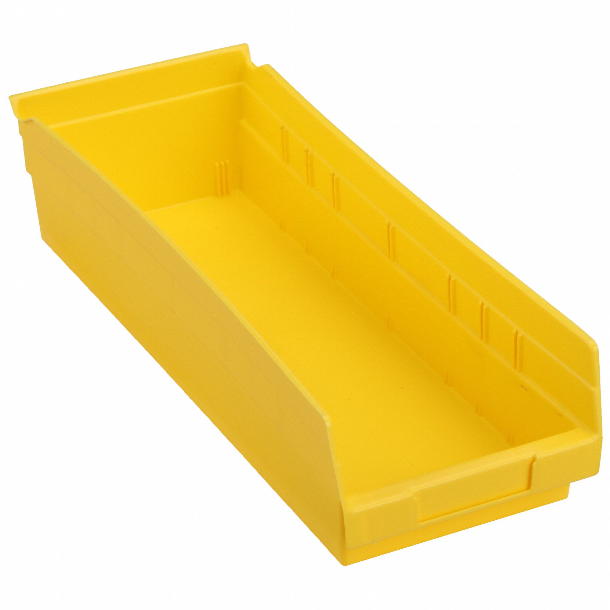BAC RAYONNAGE 17,875X6,625X4 JAUNE
