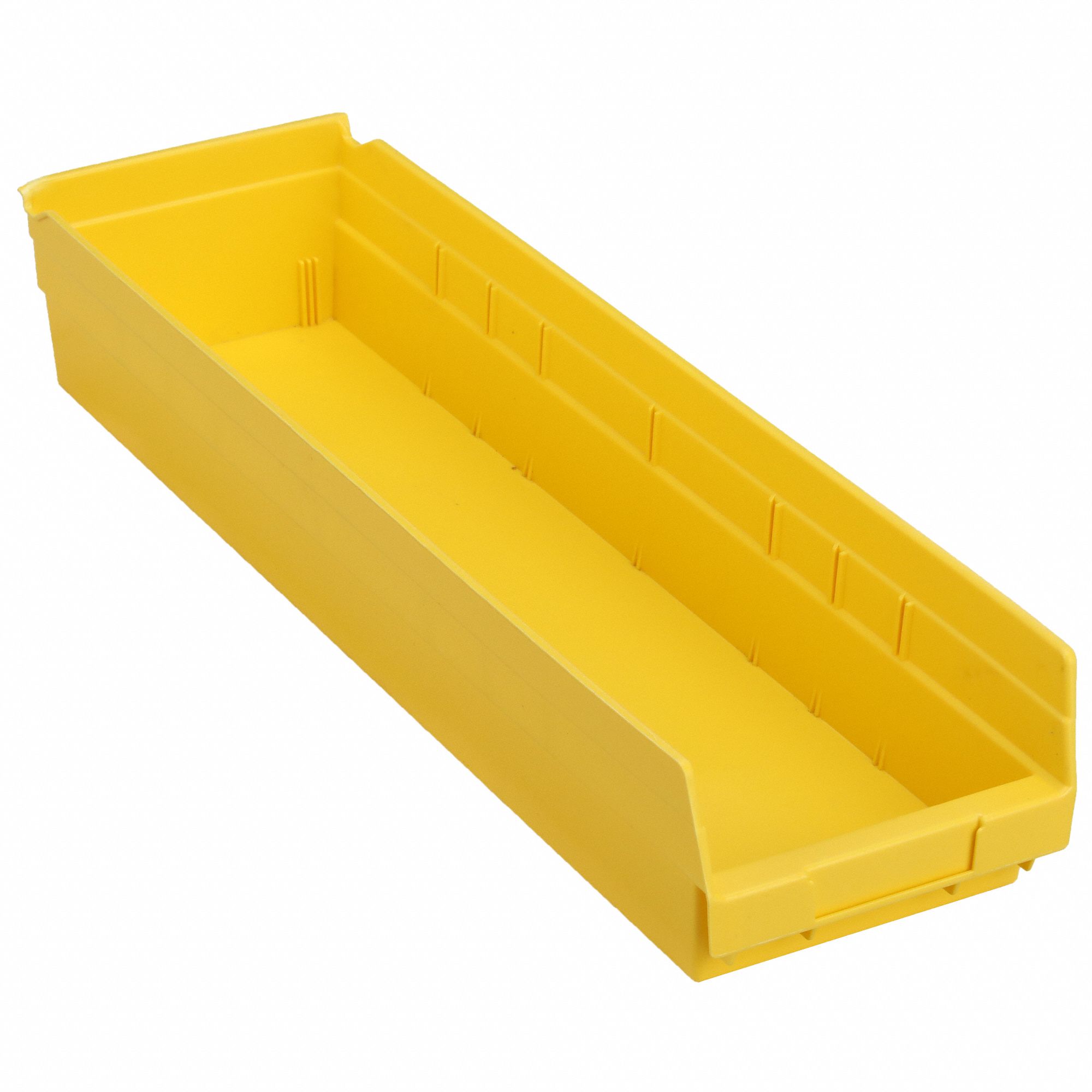 BIN SHELF 23.625 X 6.625 X 4 YELLOW