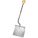 SNOW SHOVEL,ALUMINUM, POLY BLADE,18